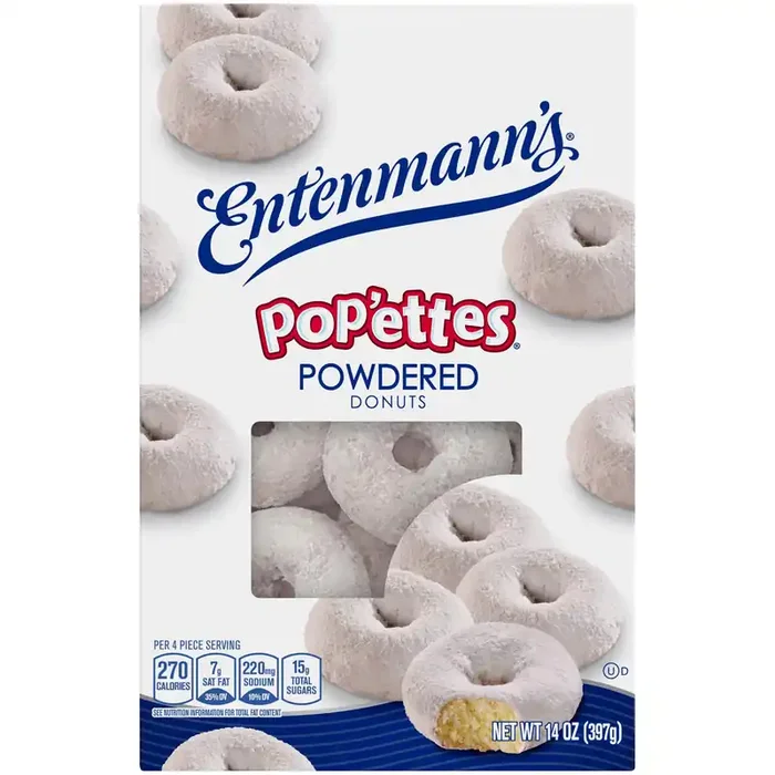 Entenmann‘s Entennmann‘s Powdered Pop‘ettes 14 OZ