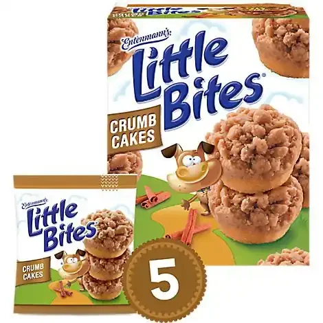 Entenmann‘s Little Bites Crumb Cake Mini Muffins- 8.75 oz