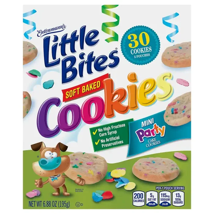 Entenmann‘s Little Bites Mini Party Cake Cookies
