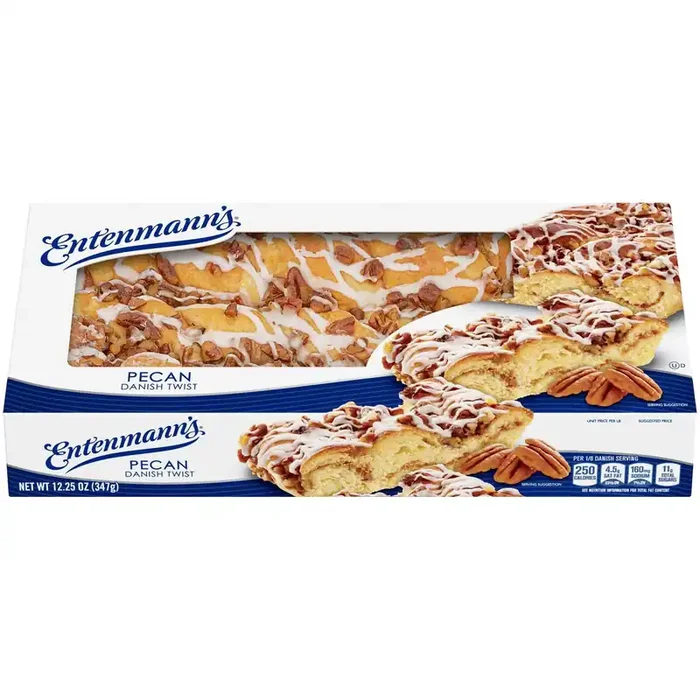 Entenmann‘s Pecan Danish Twist, 12.25 oz