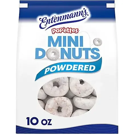 Entenmann‘s Powdered Bagged Donuts – 10 Oz