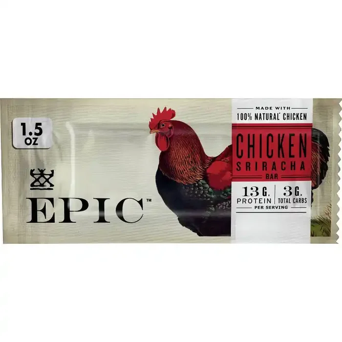Epic Chicken Sriracha Nutrition Bar – 1.5oz