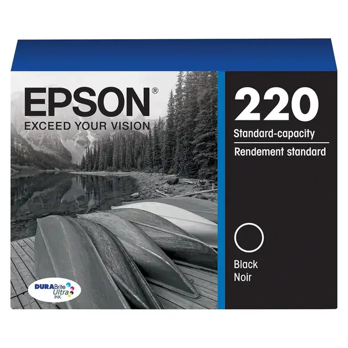 Epson 220 Single Ink Cartridge – Black (T220120-CP)