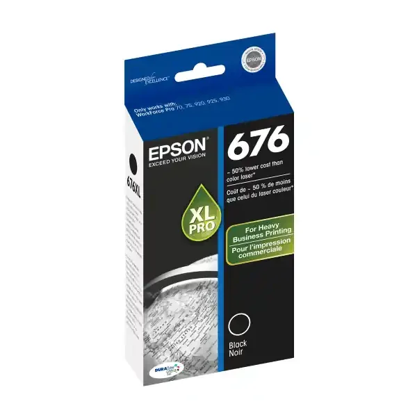 Epson 676XL Black Ink Cartridge