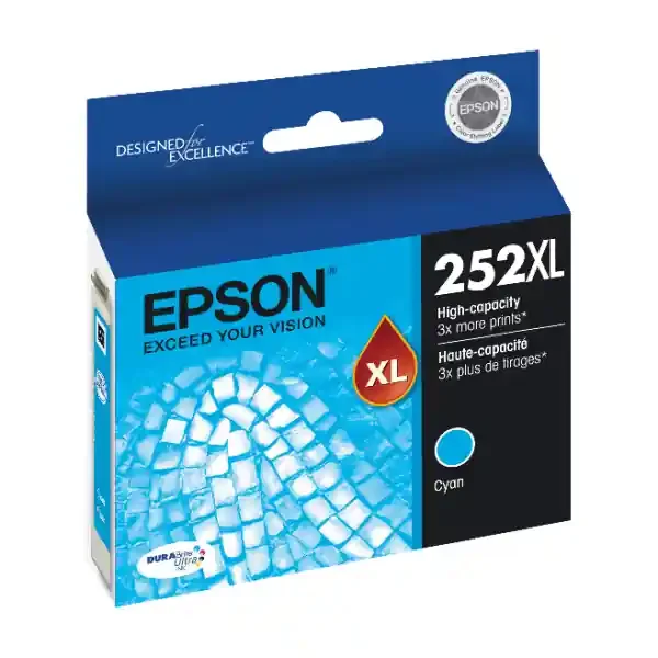 Epson Durabrite Ultra T252Xl120-S High-Yield Black Ink Cartridge