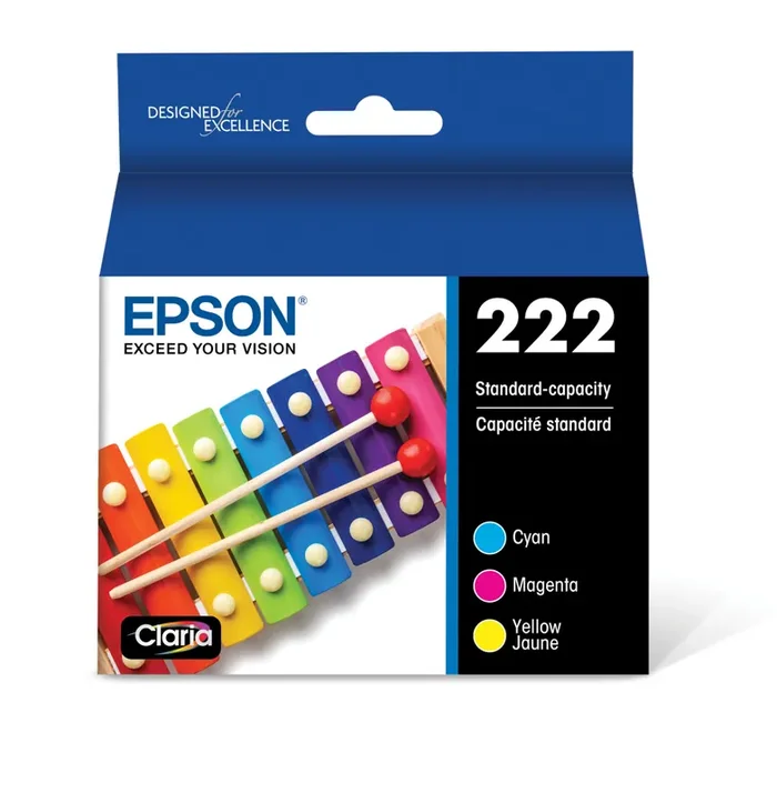 Epson T222 Standard Capacity Black Ink Cartridge