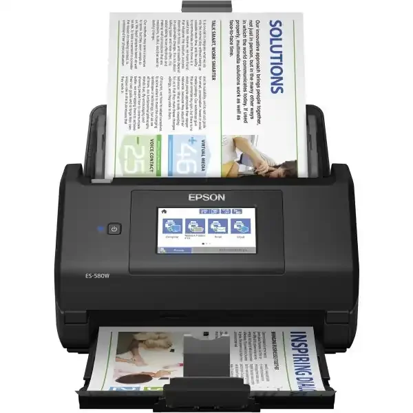 Epson Workforce Es-580W Wireless Duplex Touch-Screen Document Scanner, B11B258201
