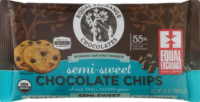 Equal Exchange Organic 55% Cacao Semi-Sweet Chocolate Chips 10 ea