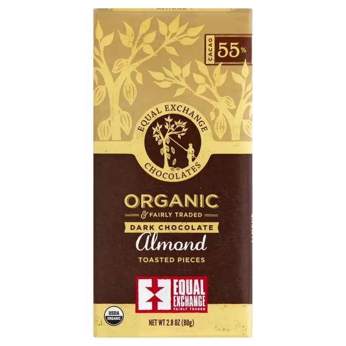 Equal Exchange Organic Almond Dark Chocolate