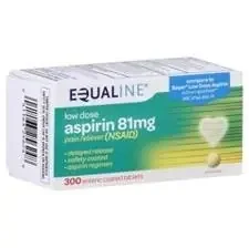 Equaline Low Dose 81 Mg Aspirin Tablet