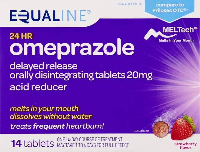 Equaline Omeprazole Acid Reducer Tab