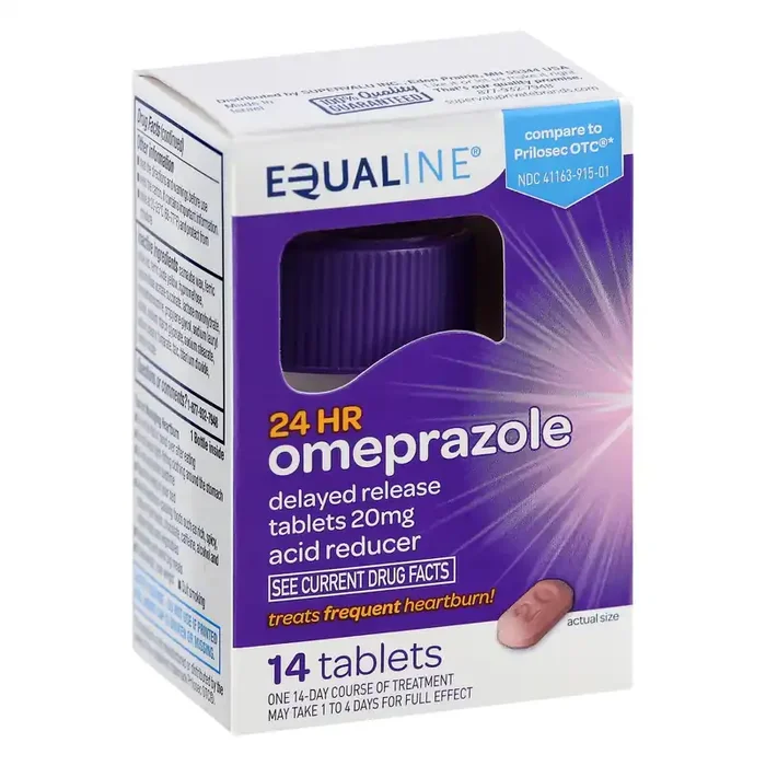 Equaline Omeprazole Bottle