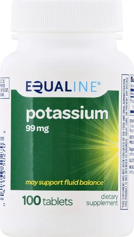 Equaline Potassium 99Mg Tabs