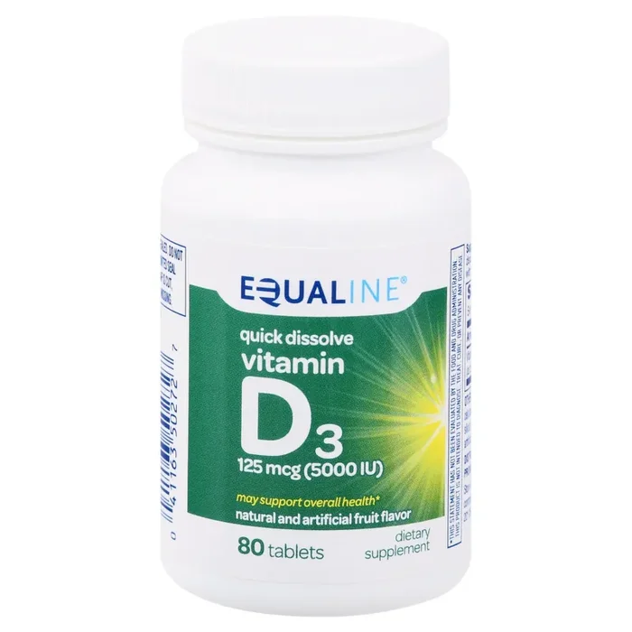 Equaline Quick Dissolve Vitamin D 5000 Iu