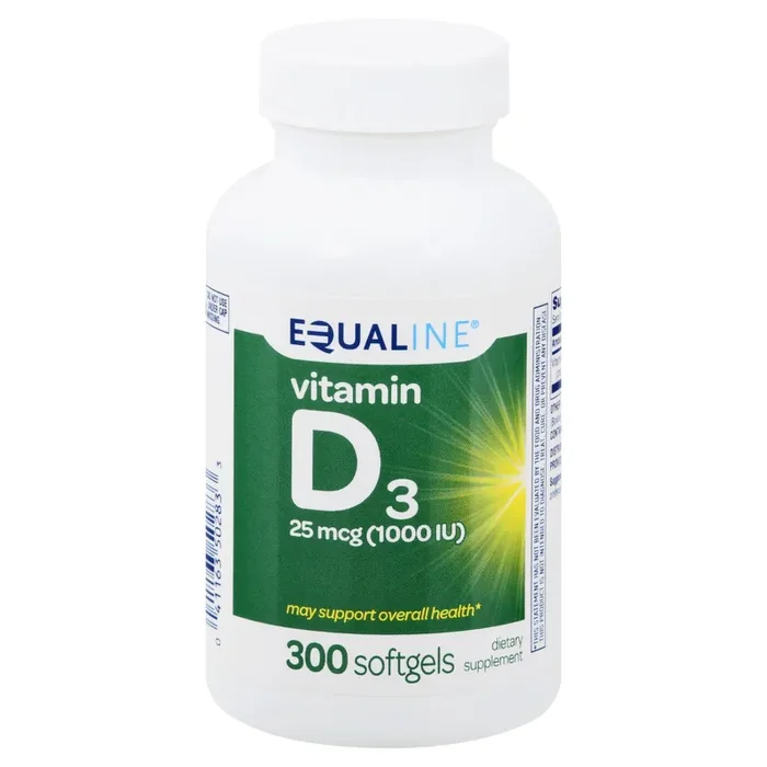 Equaline Vitamin D3 25Mcg