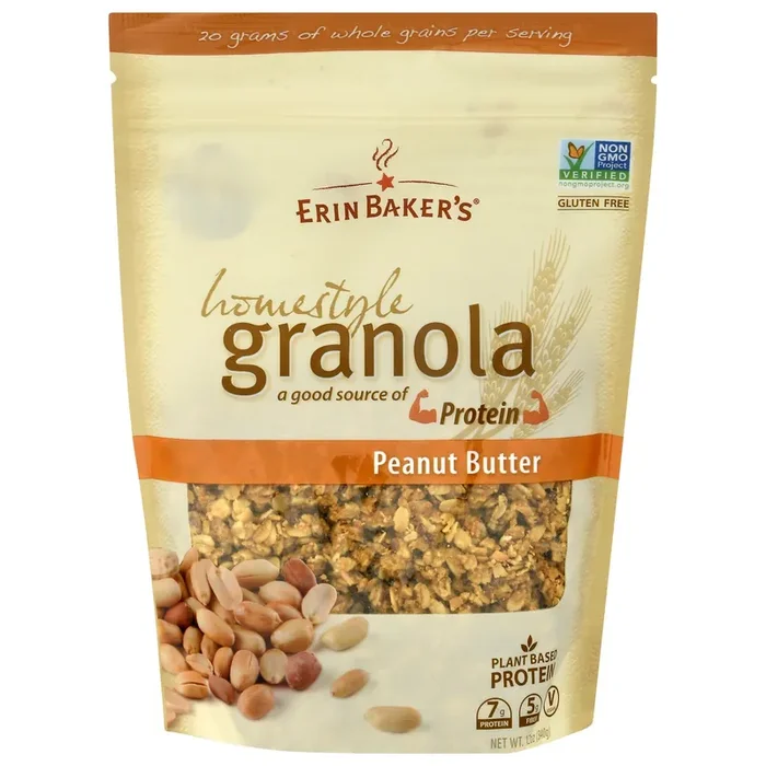 Erin Baker‘s Peanut Butter Homestyle Granola