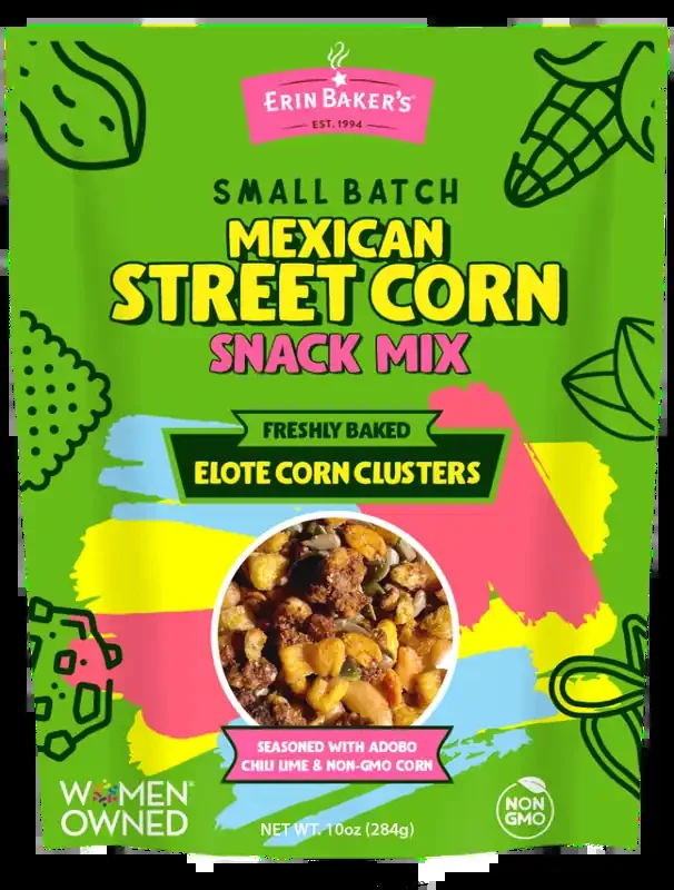 Erin Baker‘s Small Batch Mexican Street Corn Snack Mix