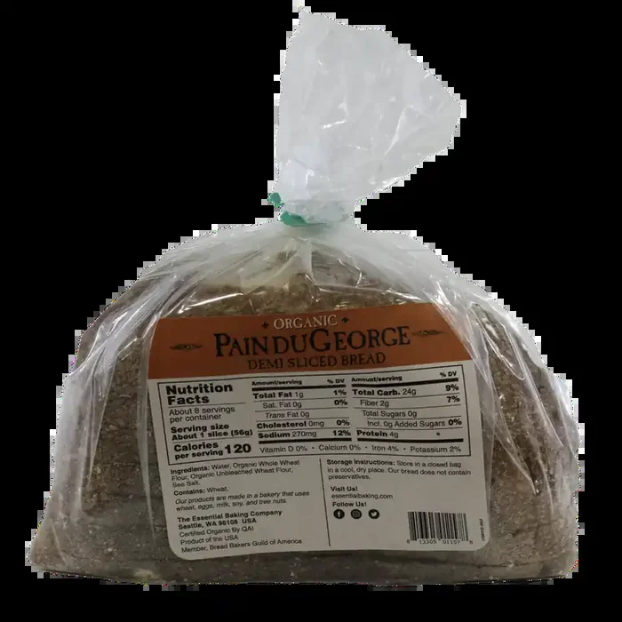 Essential Baking Co. Organic Sliced Pain Du George