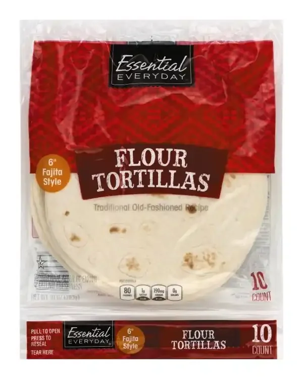Essential Everyday 6″ Flour Tortillas