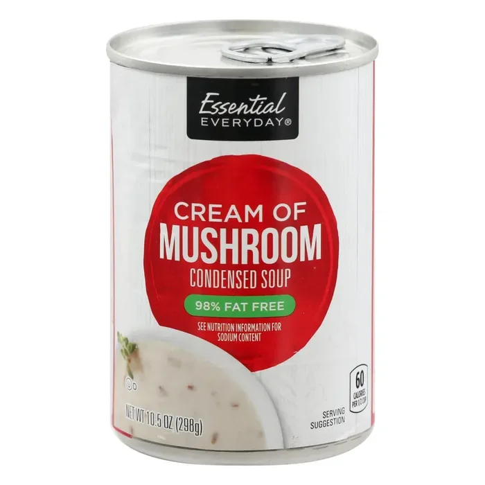 Essential Everyday 98% Fat Free Cream Of Mushroom Condensed Soup – 10.5 oz