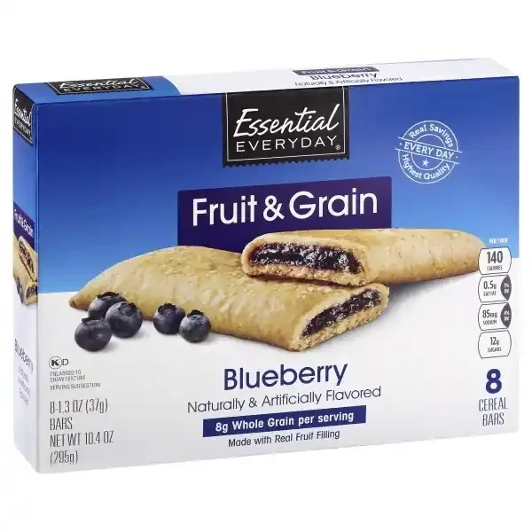 Essential Everyday Blueberry Fruit & Grain Bars