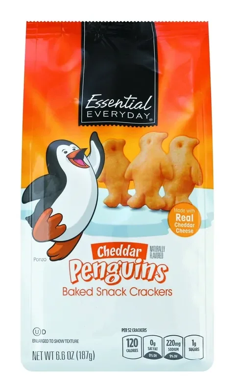 Essential Everyday Cheddar Crackers, Penguin