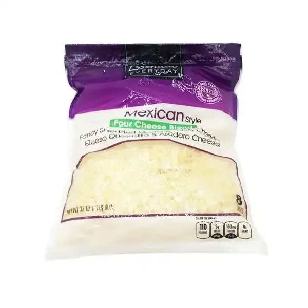 Essential Everyday Cheese Blend, Four, Mexican Style, Fancy Cut