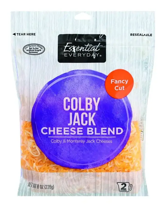 Essential Everyday Colby Jack Shred Cheese – 8 oz