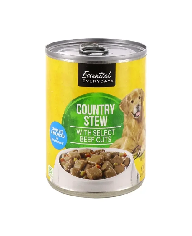 Essential Everyday Country Stew With Select Beef Cuts Dog Food