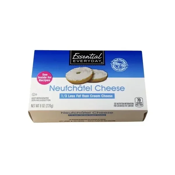 Essential Everyday Cream Cheese Neufchatel – 8 oz