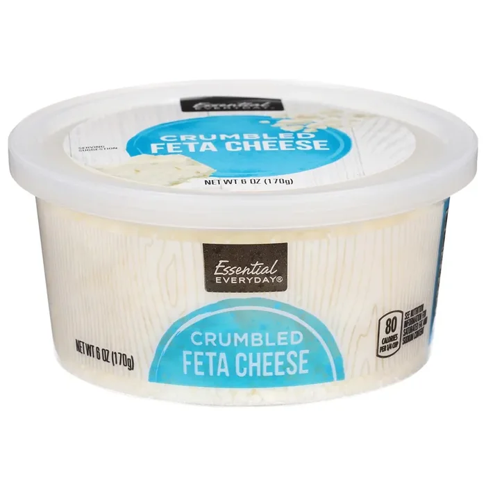 Essential Everyday Crumbled Feta Cheese 6 oz
