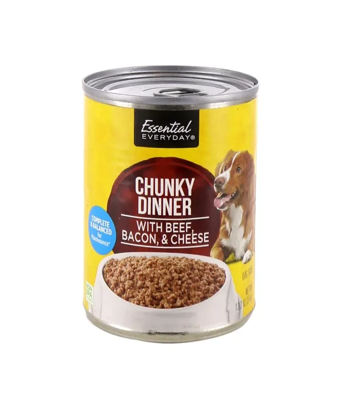 Essential Everyday Dog Food Beef/Bacon/Cheese