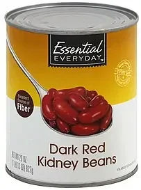 Essential Everyday Ee Bean Kidney Dark Red