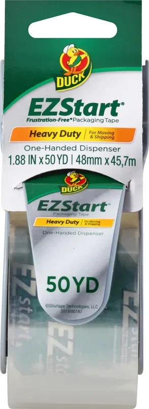 EZ Start One-Handed Dispenser Heavy Duty Packaging Tape 1 ea