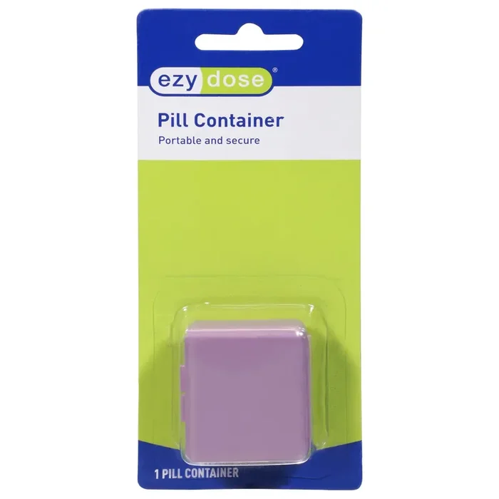 EZY Dose Portable and Secure Pill Container 1 ea