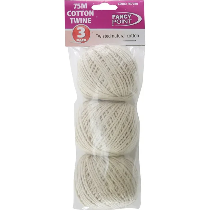 Fancy Cotton Twine 3 Pack