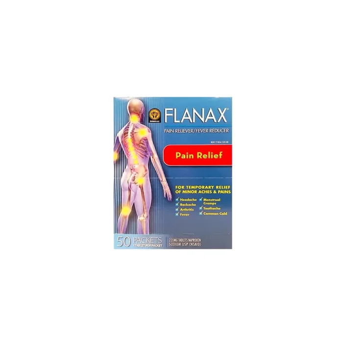 Flanax Pain Reliever Dispenser 2 ct