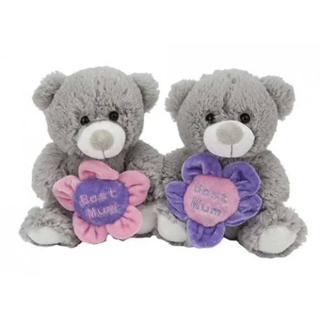 Flower Bear Best Mum 7″