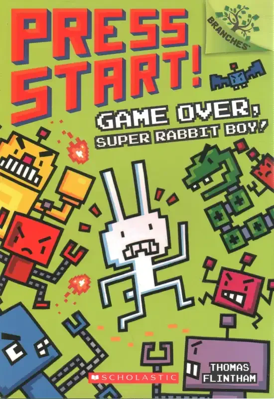 Game Over, Super Rabbit Boy! A Branches Book (Press Start! 1)