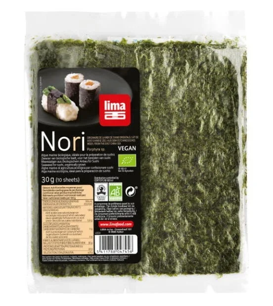Getrocknete Meeresalgen – Nori BIO 30 g – LIMA