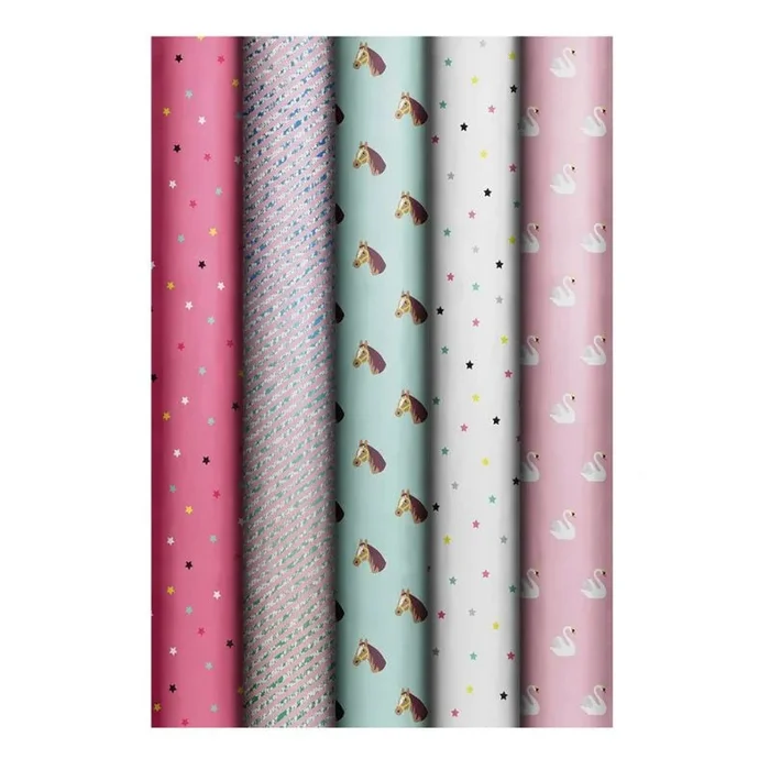Gift Wrap Roll 70x200cm Assorted