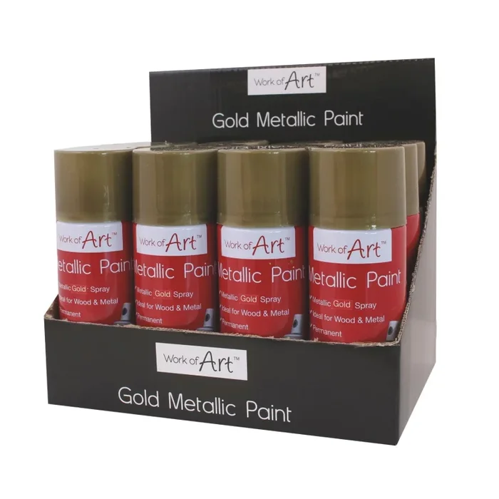 Gold Lacquer Spray – Case of 12