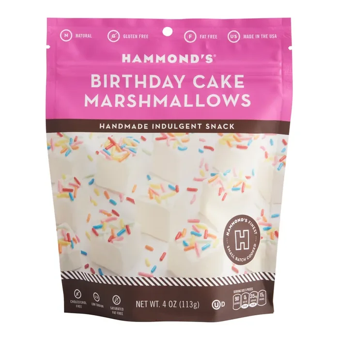 Hammond‘s Birthday Cake Marshmallows