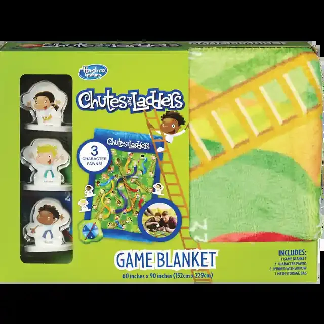 Hasbro Chutes & Ladders Game Blanket