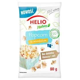 HELIO NATURA POPCORN LICHT FÜR MIKROWELLE 80 G