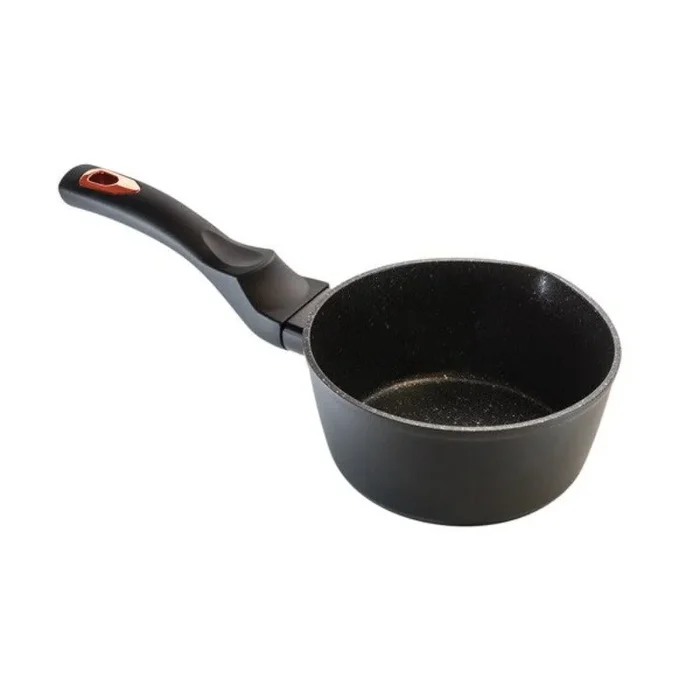 Hopus Forget Sauce Pan With Black Handle 16cm