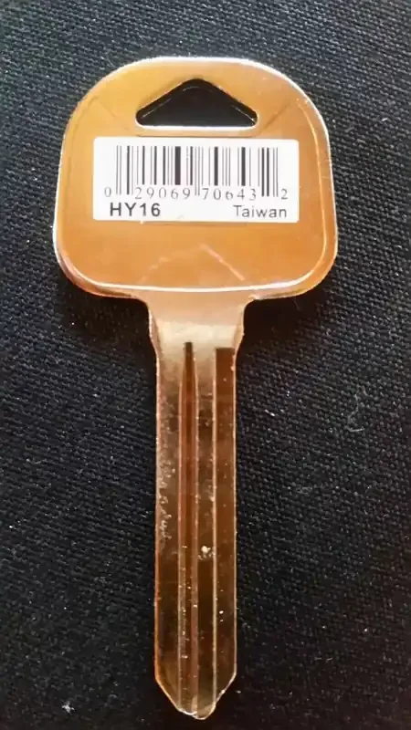 Hy-ko Products Key Blank – Hyundai Auto Hy16