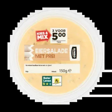 Jumbo Egg salad with leek (only available within Europe)