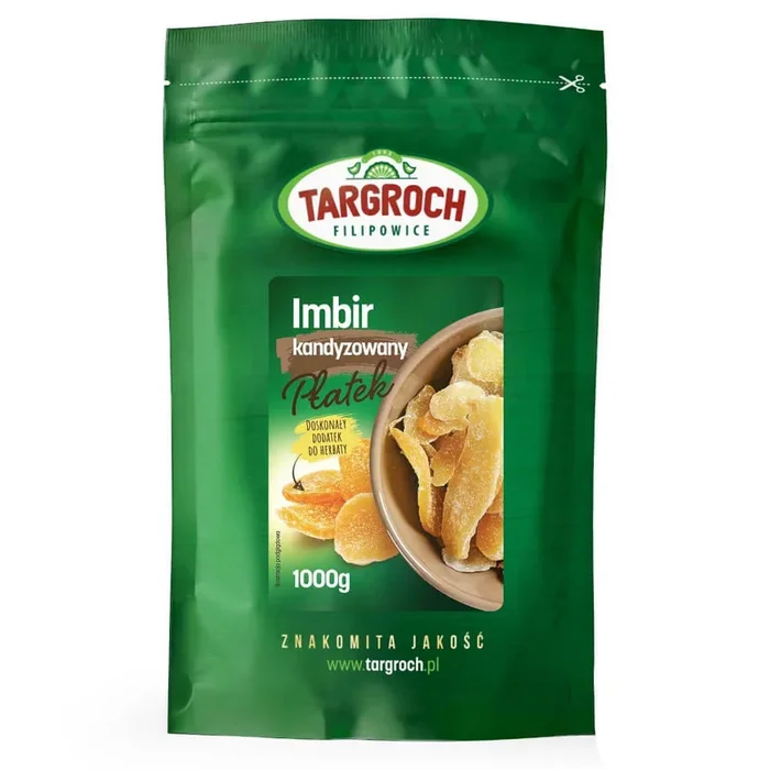 Kandierte Ingwerflocken 1000g TARGROCH