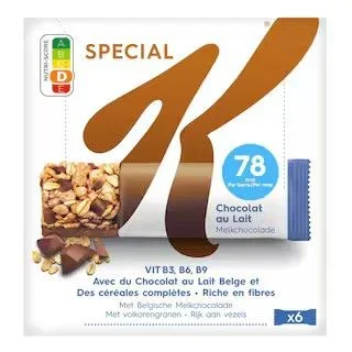 Kellogg’s Special K milk chocolate grain bars